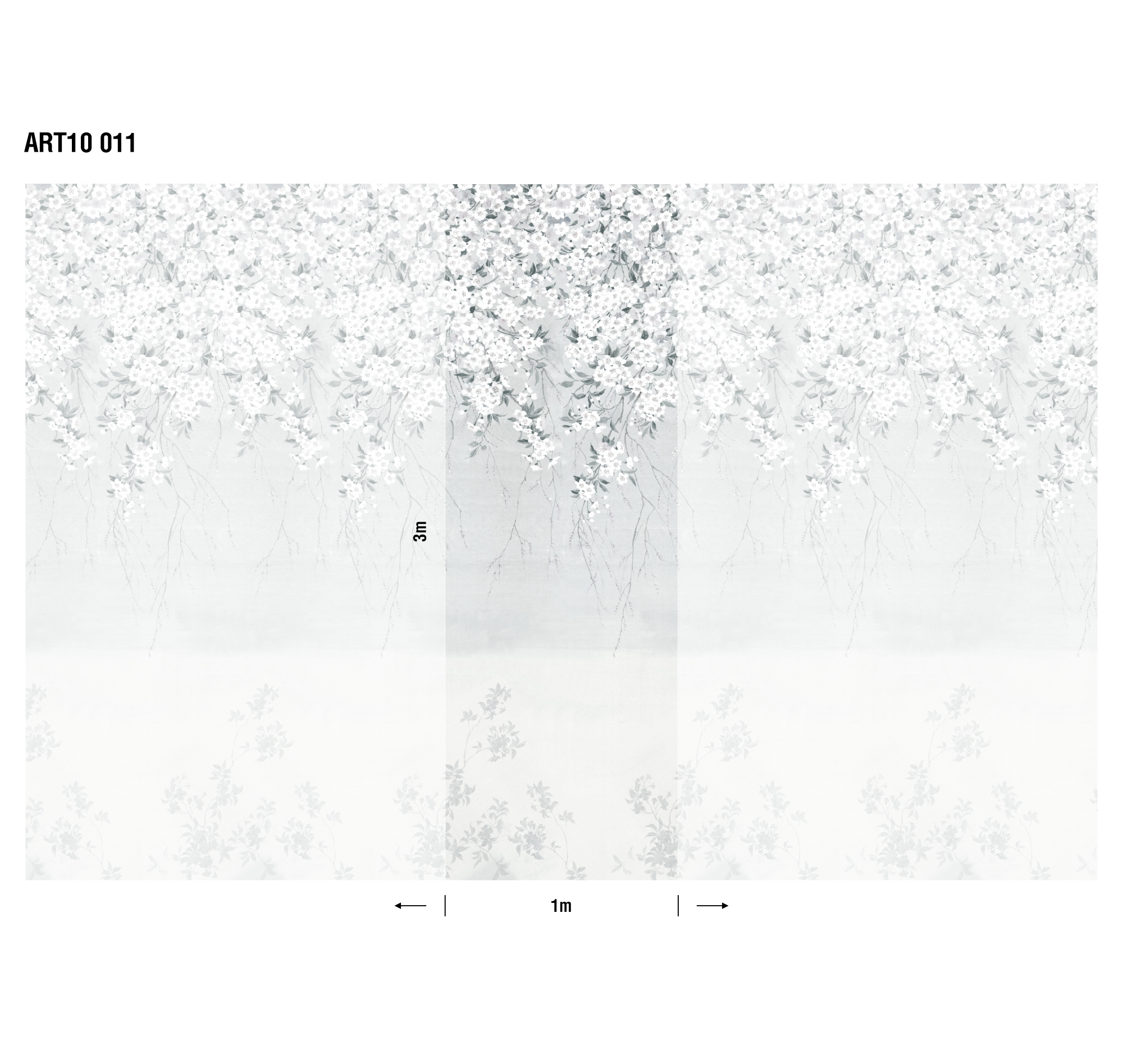 Панно Loymina Пейзаж Сады ART10 011 3×1